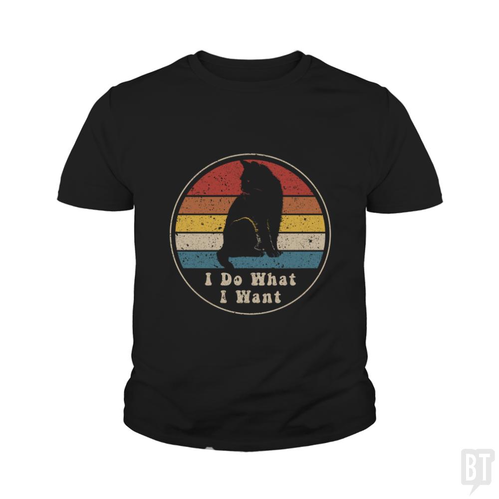 I Do What I Want Kids Shirt - BustedTees.com