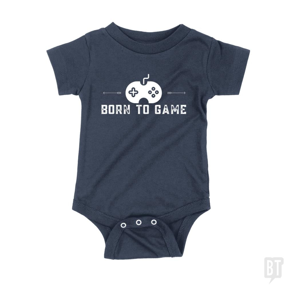 Born To Game Kids Shirt - BustedTees.com
