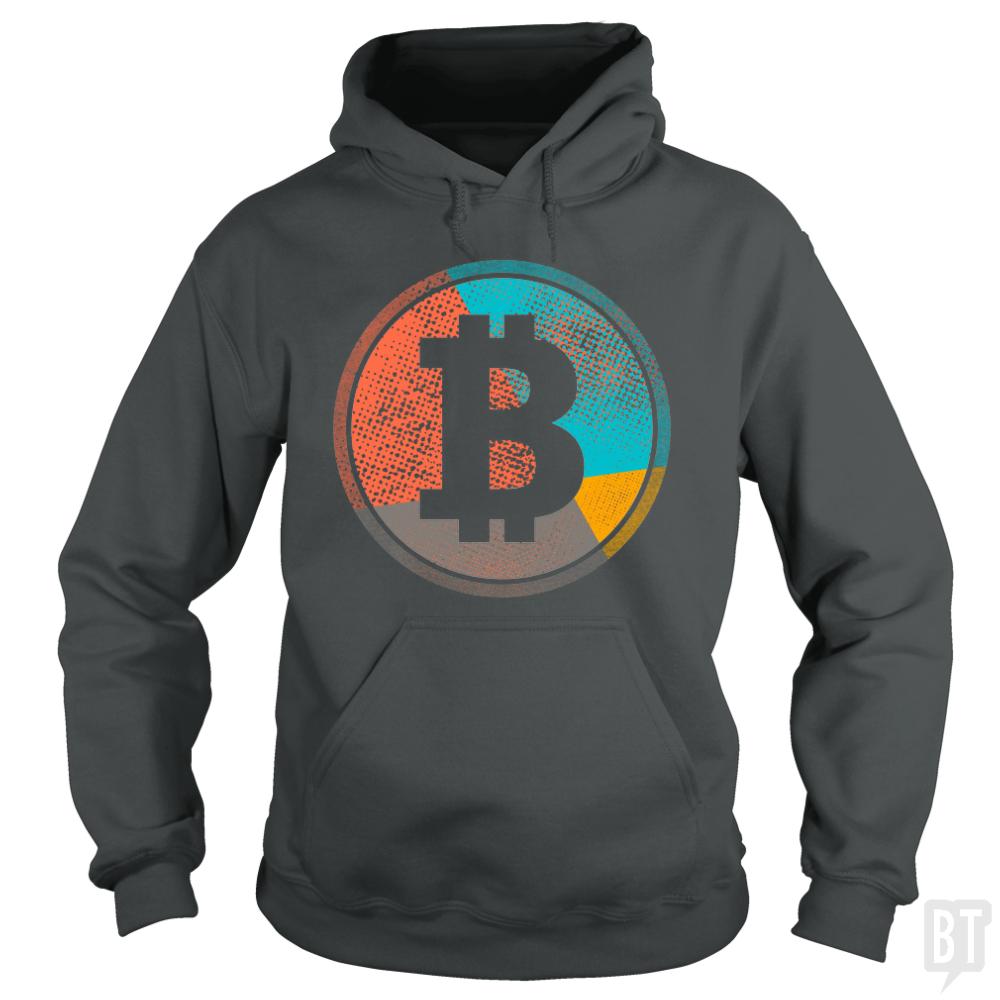 Bitcoin Pop Art - BustedTees.com