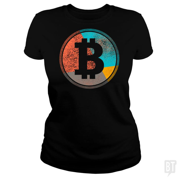 Bitcoin Pop Art - BustedTees.com