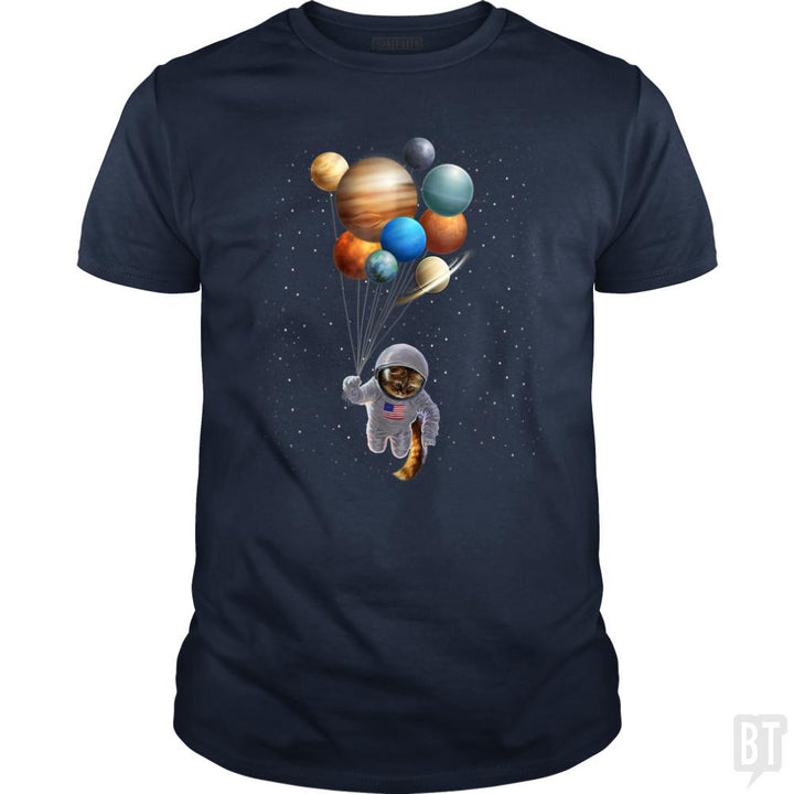 Astronaut Cat - BustedTees.com