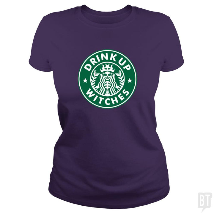 Drink Up Witches - BustedTees.com