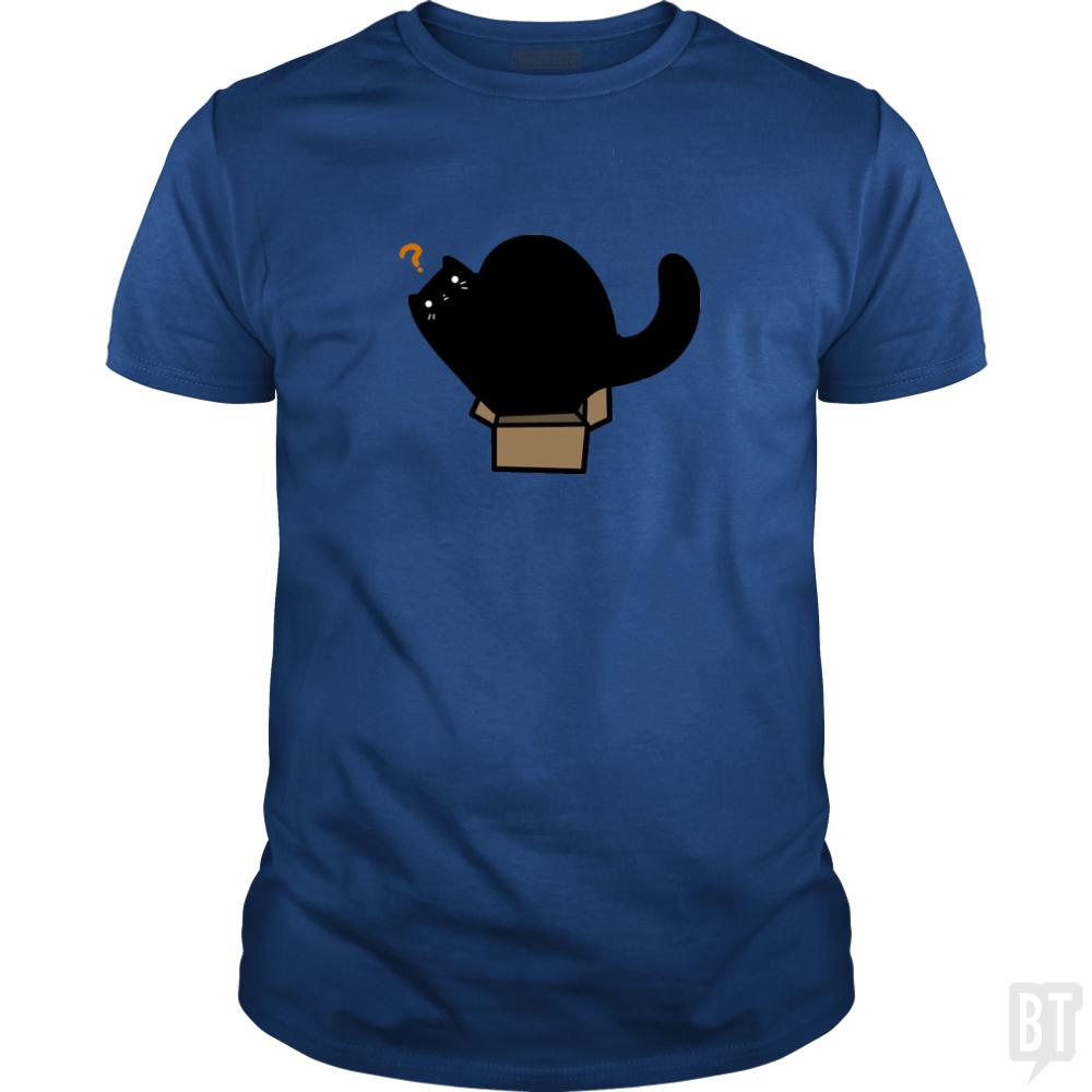 Black Cat Tiny Box - BustedTees.com