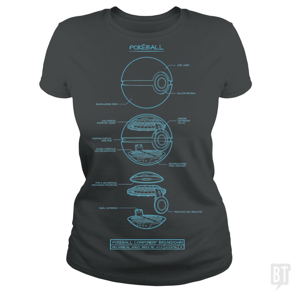 Pokeball - BustedTees.com