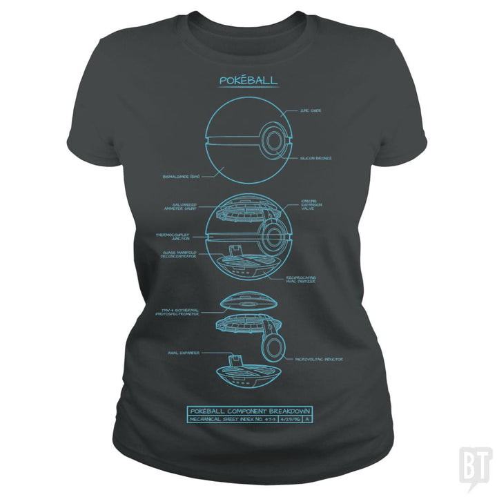 Pokeball - BustedTees.com