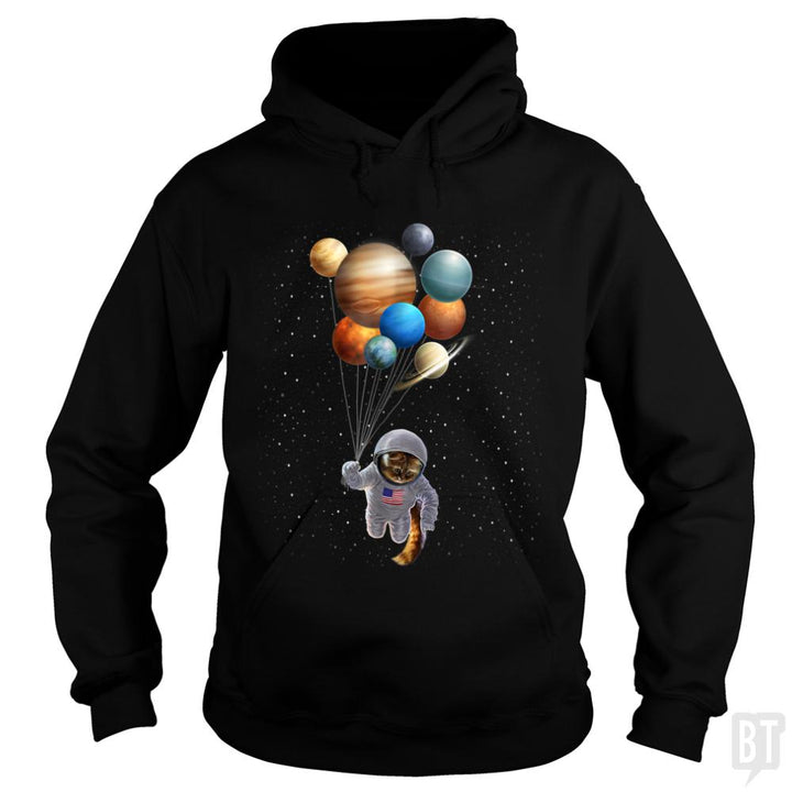 Astronaut Cat - BustedTees.com