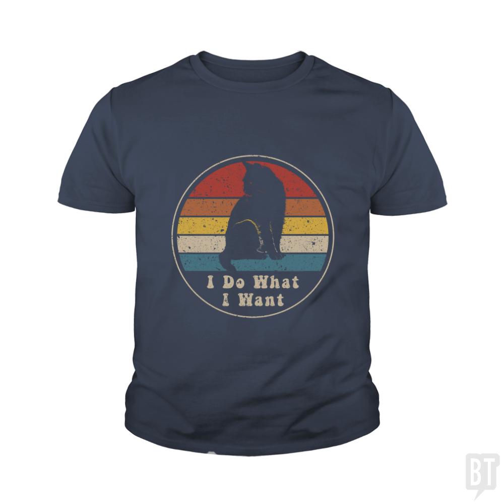 I Do What I Want Kids Shirt - BustedTees.com