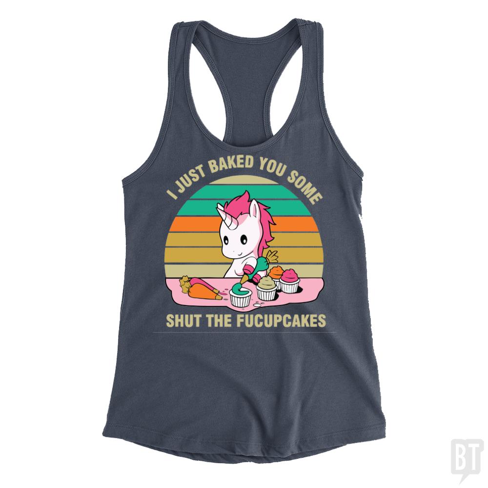 Baking Unicorn Tank Tops - BustedTees.com