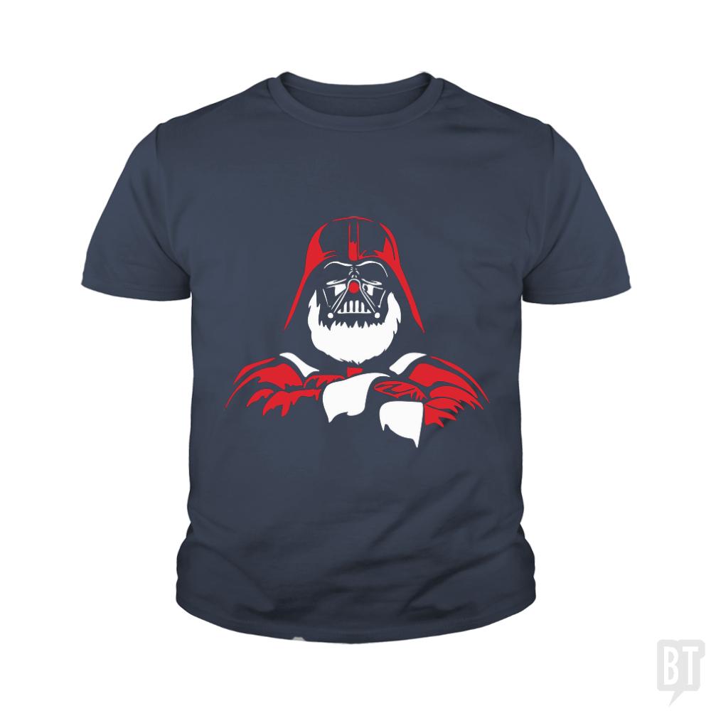 Darth Santa Kids Shirt - BustedTees.com