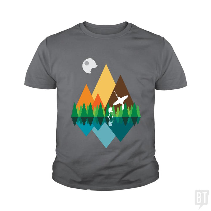 Camping Kids Shirt - BustedTees.com