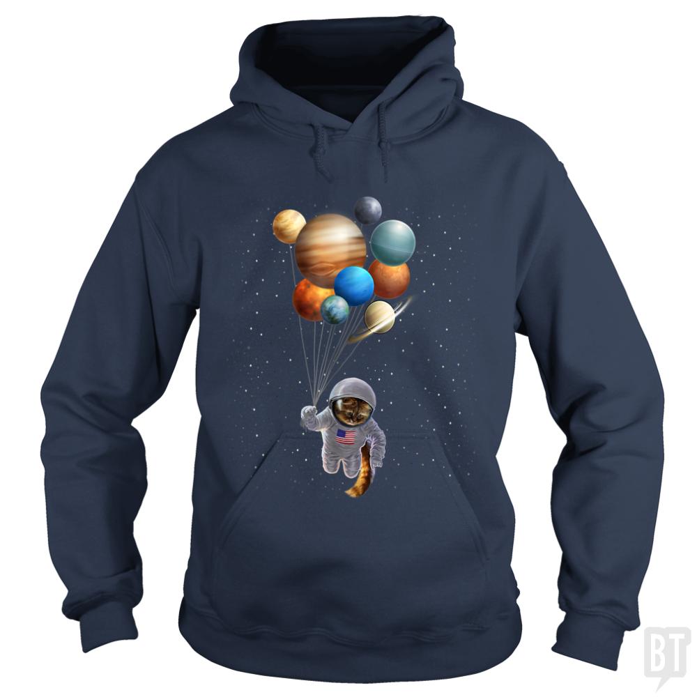Astronaut Cat - BustedTees.com