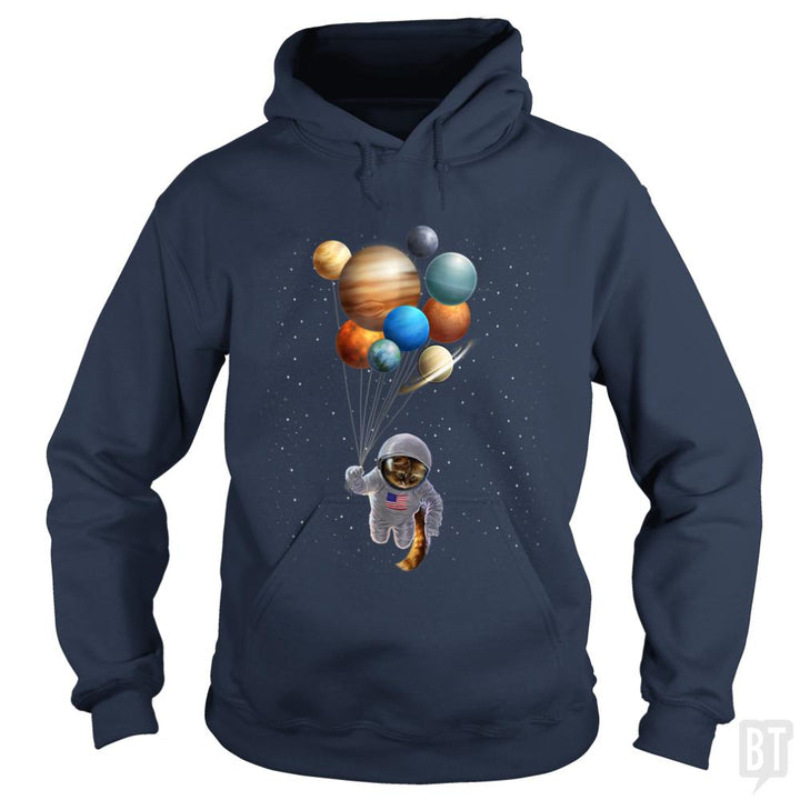 Astronaut Cat - BustedTees.com