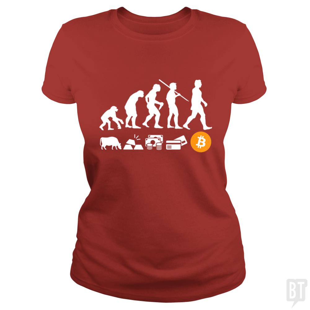 Evolution of Money - BustedTees.com