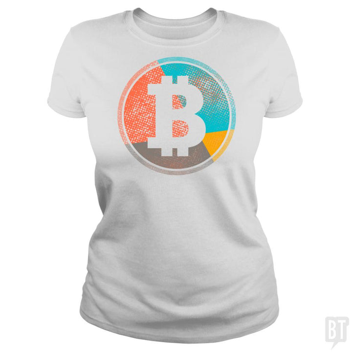 Bitcoin Pop Art - BustedTees.com