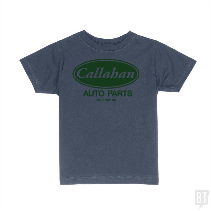 Callahan Auto Parts Kids Shirt - BustedTees.com