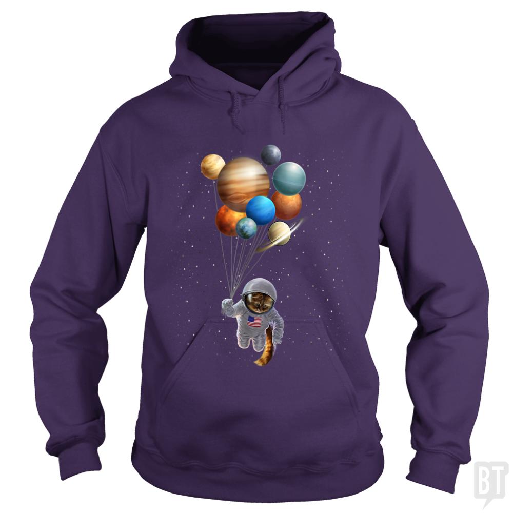 Astronaut Cat - BustedTees.com