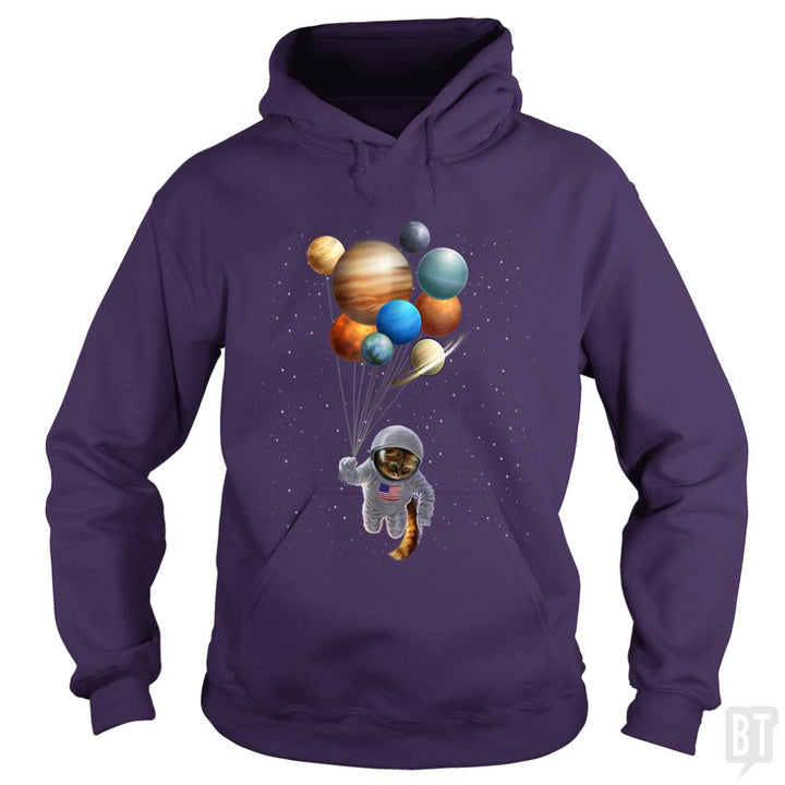 Astronaut Cat - BustedTees.com