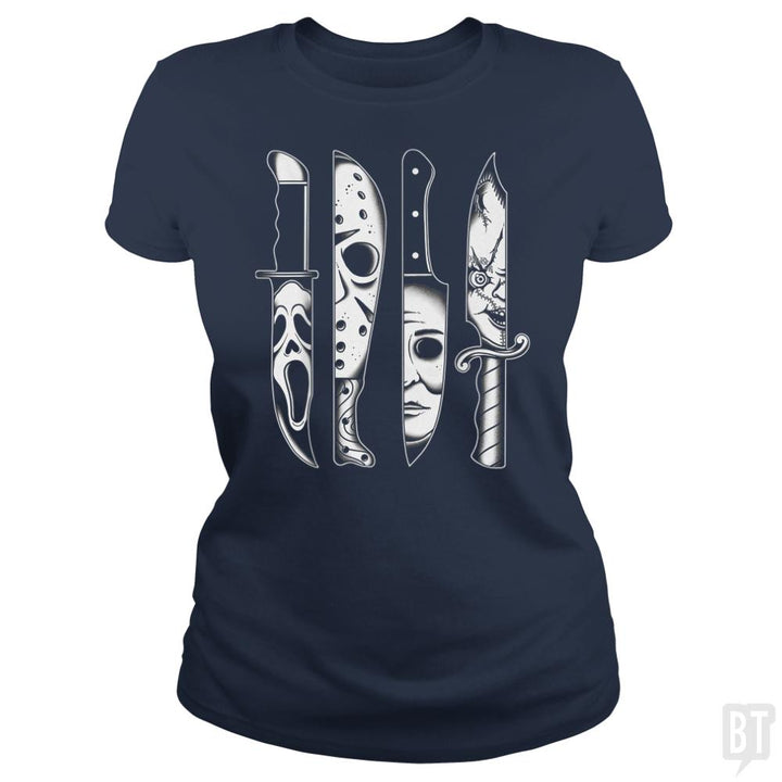 Horror Movie Knives - BustedTees.com