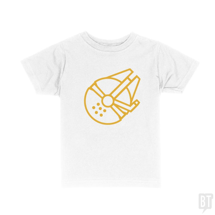 Millennium Falcon Kids Shirt - BustedTees.com