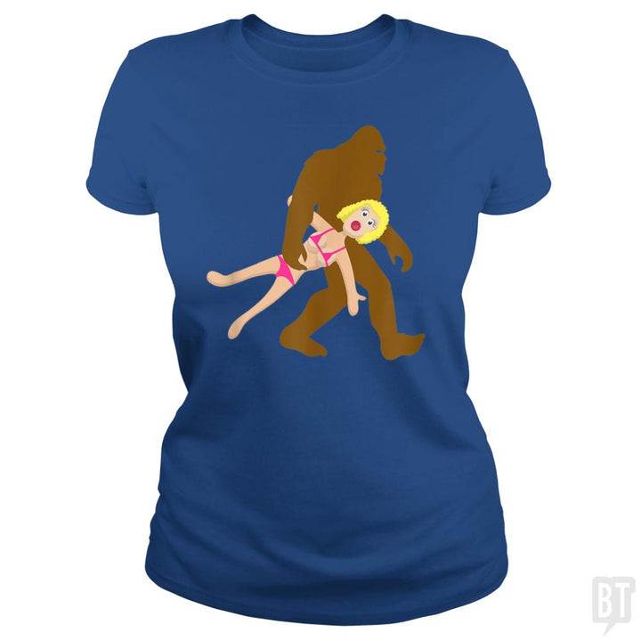 BIGFOOT BLOW UP SEX DOLL - BustedTees.com