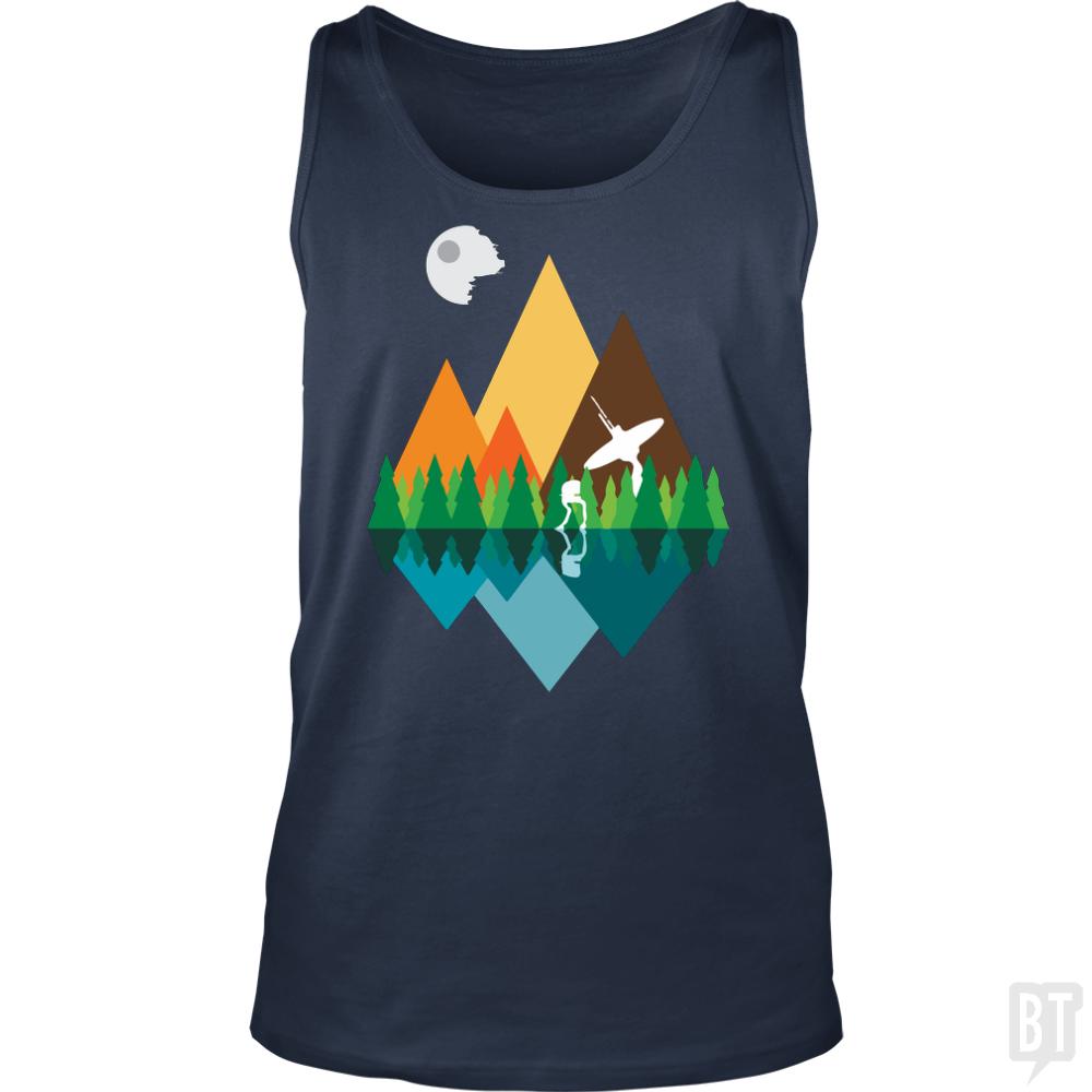 Camping Tank Tops - BustedTees.com