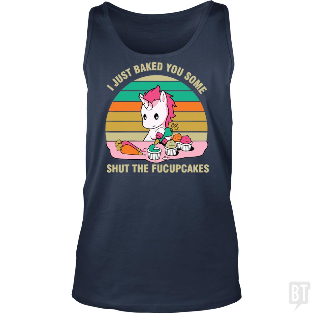 Baking Unicorn Tank Tops - BustedTees.com