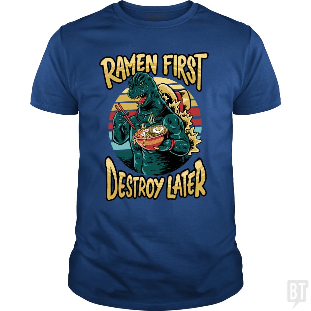 Ramenzilla - BustedTees.com