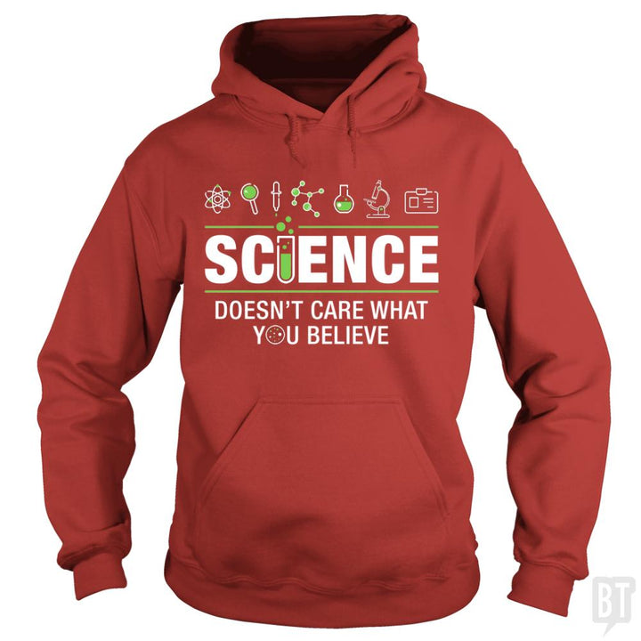 Doesnt Care What You Believe - BustedTees.com