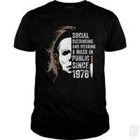 Load image into Gallery viewer, Wearing A Mask In Public - BustedTees.com

