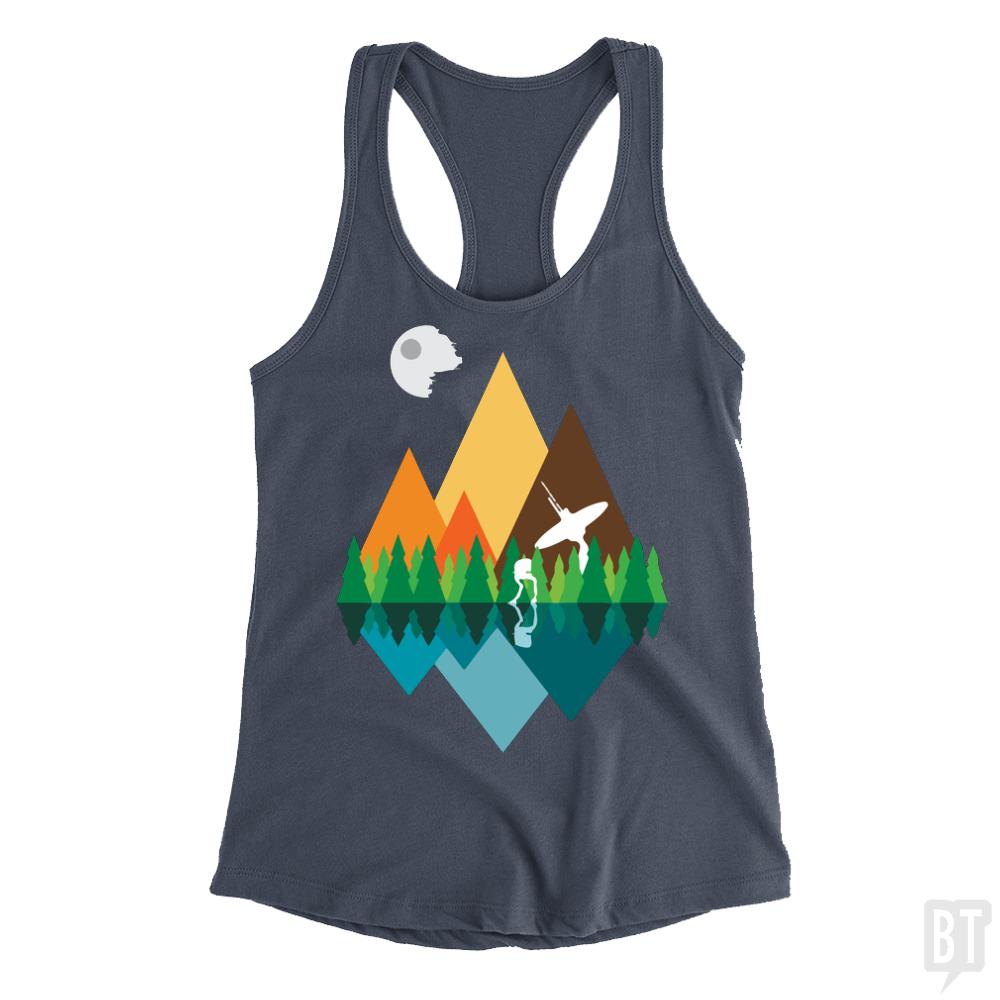 Camping Tank Tops - BustedTees.com