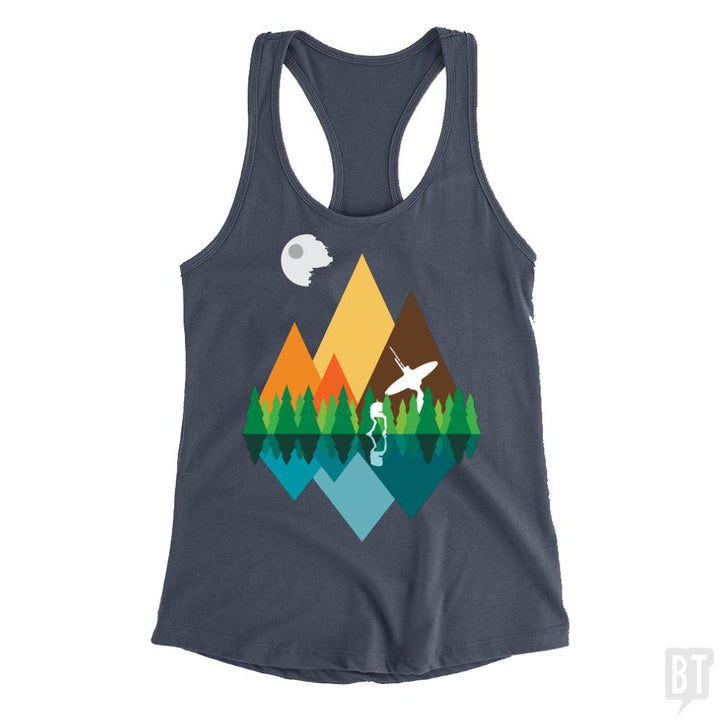 Camping Tank Tops - BustedTees.com