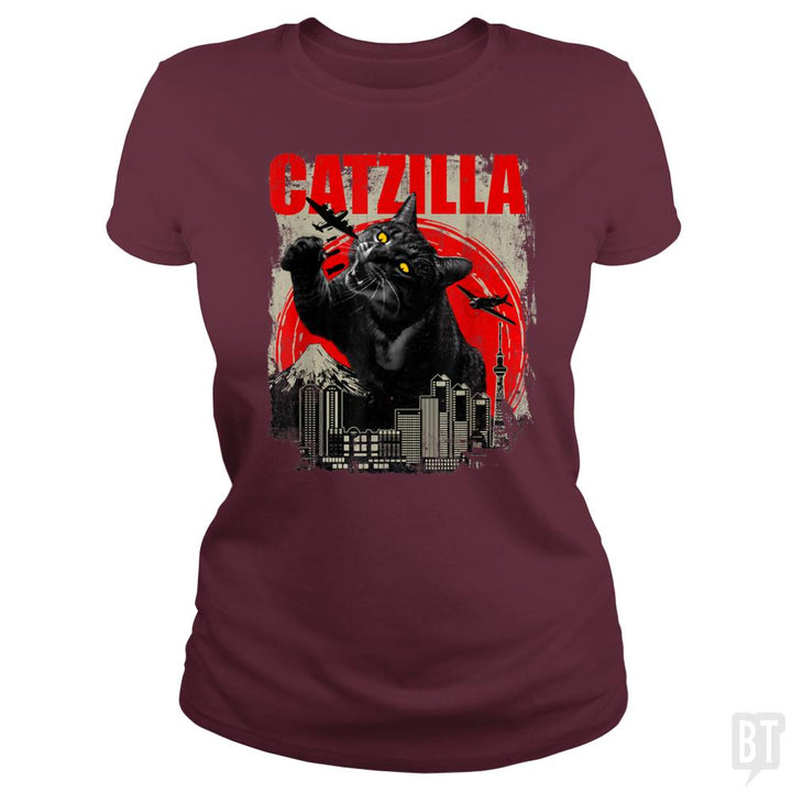 Tabby Catzilla - BustedTees.com