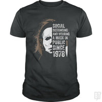 Load image into Gallery viewer, Wearing A Mask In Public - BustedTees.com
