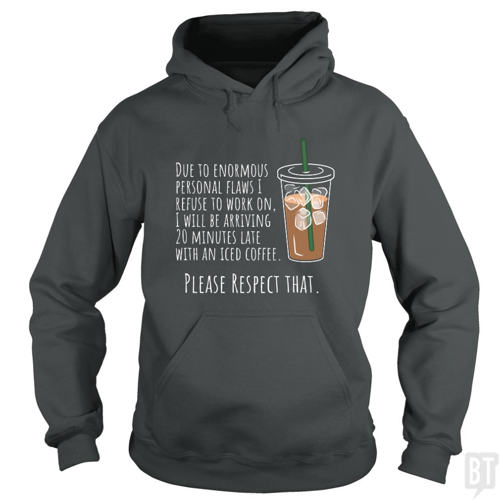 Iced Coffee - BustedTees.com