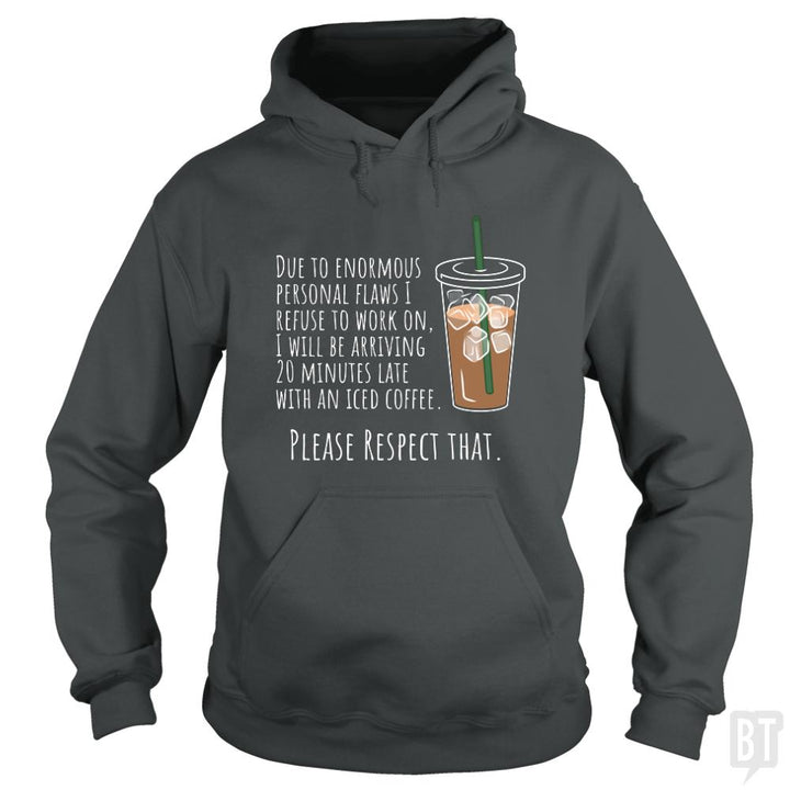 Iced Coffee - BustedTees.com