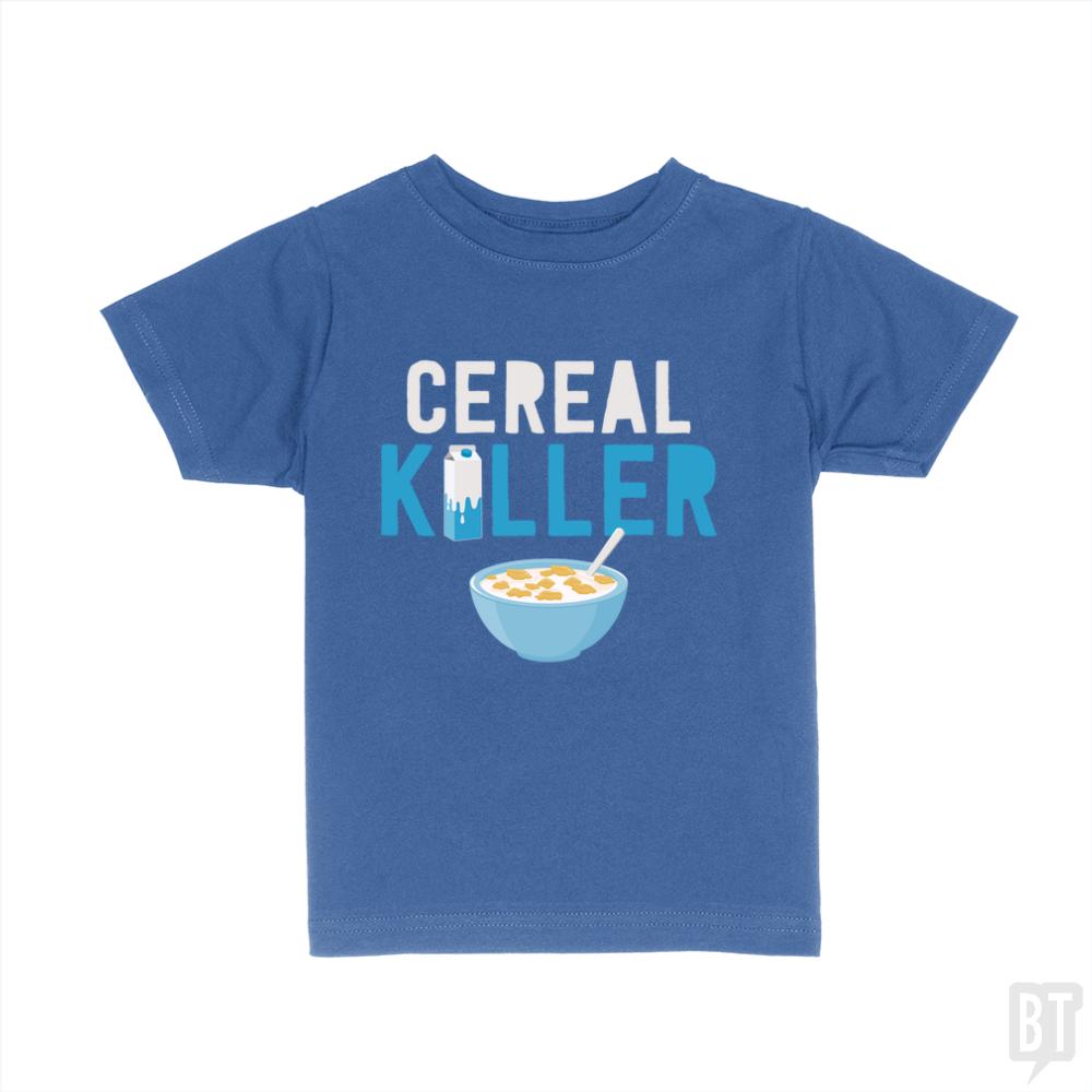 Cereal Killer Kids Shirt - BustedTees.com