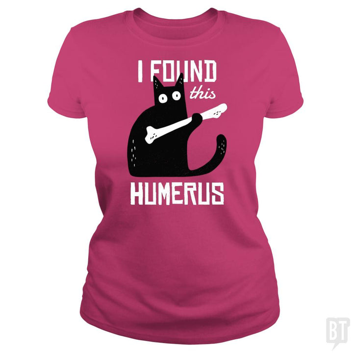Funny Cat with a Bone - BustedTees.com