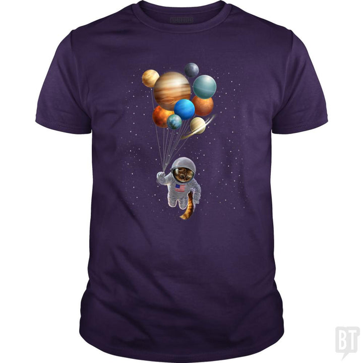 Astronaut Cat - BustedTees.com