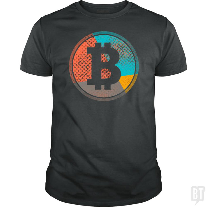 Bitcoin Pop Art - BustedTees.com