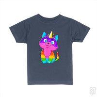 Load image into Gallery viewer, Caticorn Kids Shirt - BustedTees.com
