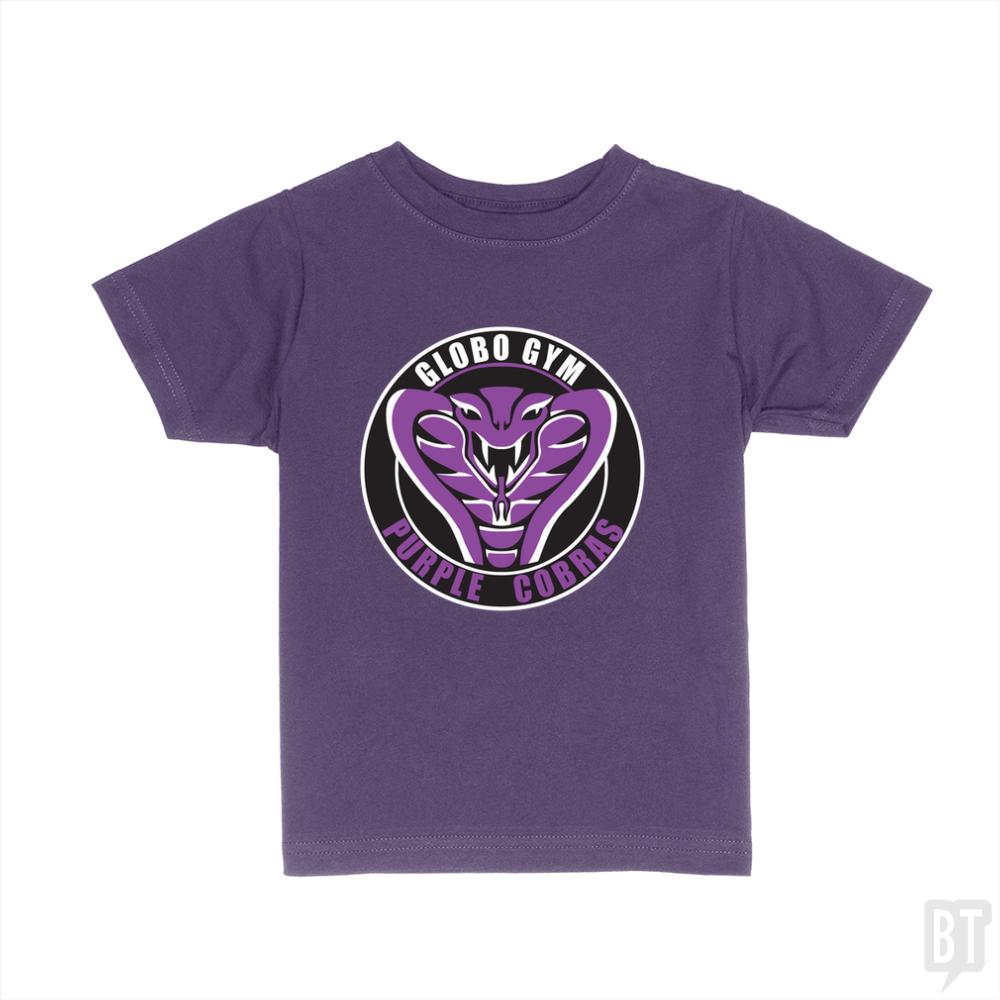 Purple Cobras Kids Shirt - BustedTees.com