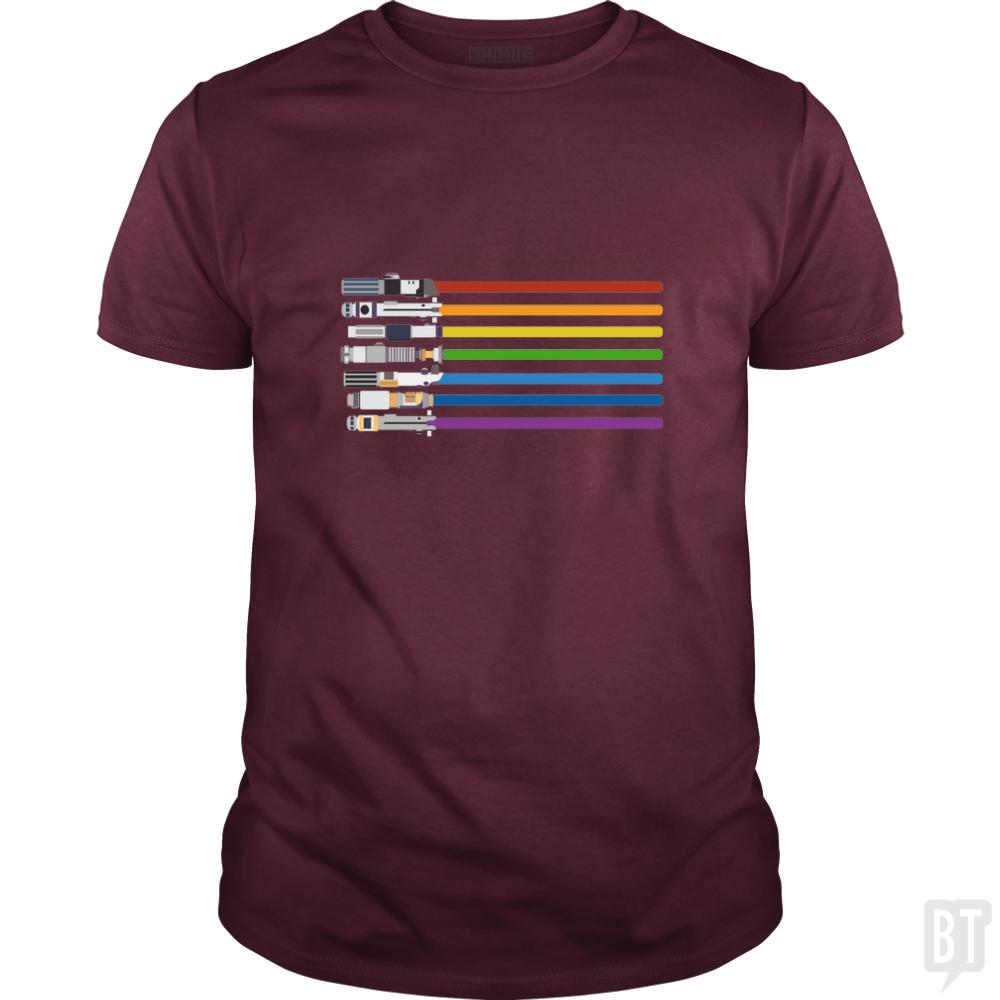 Rainbow With Love - BustedTees.com
