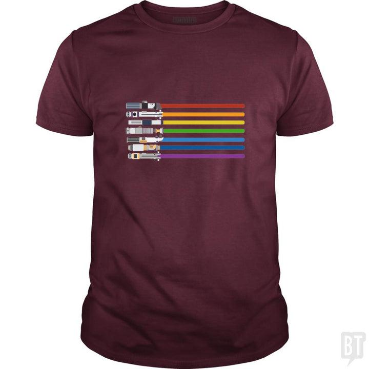 Rainbow With Love - BustedTees.com