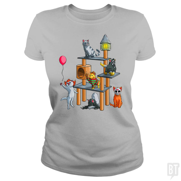 Cat Horror Movies - BustedTees.com