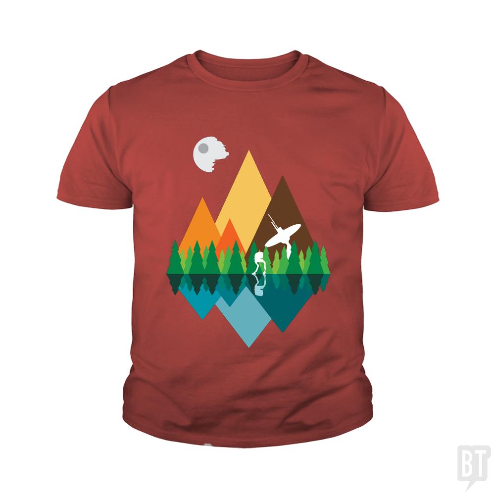Camping Kids Shirt - BustedTees.com
