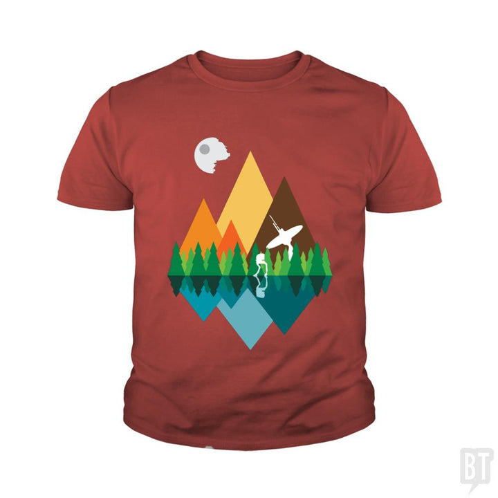Camping Kids Shirt - BustedTees.com