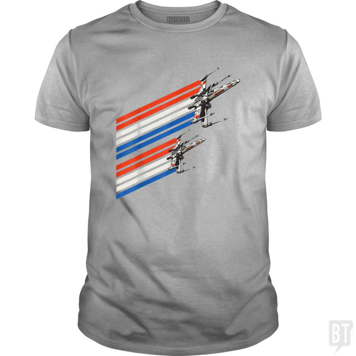 AMERICAN FIGHTERS - BustedTees.com