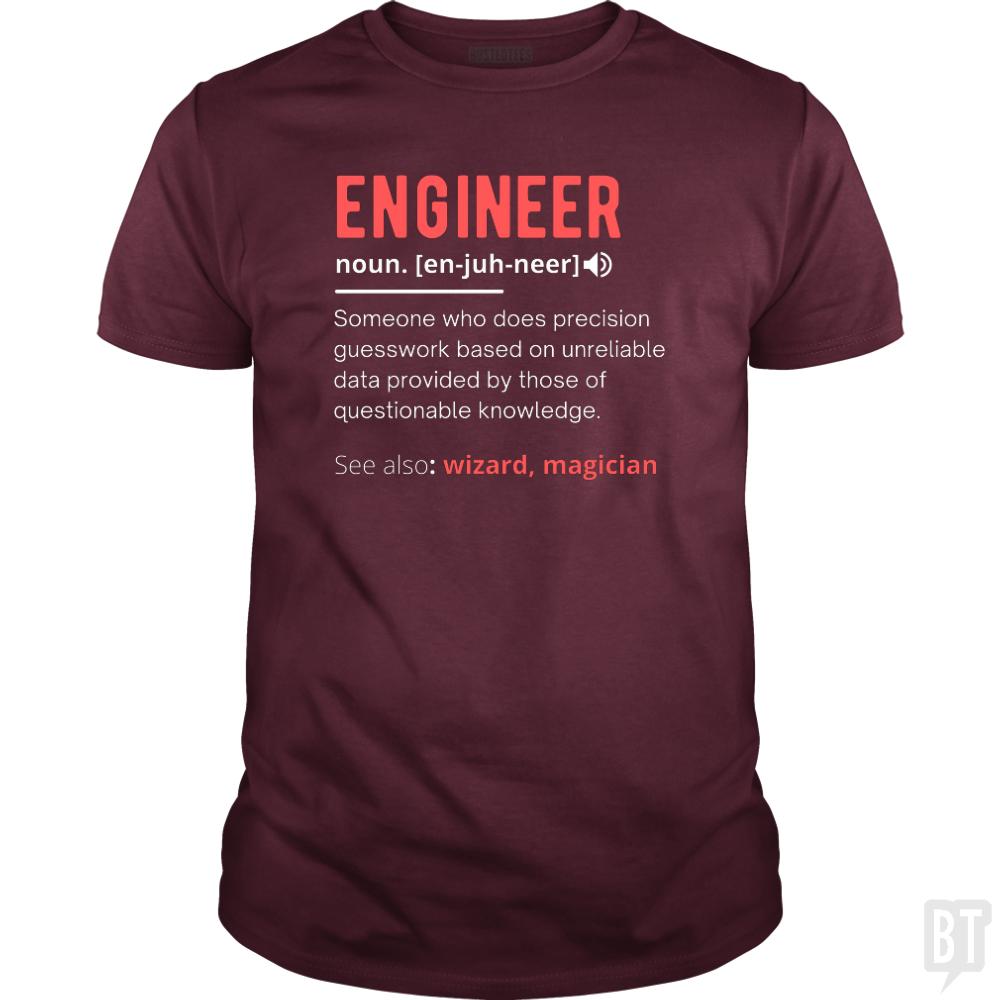 Engineer Definition - BustedTees.com
