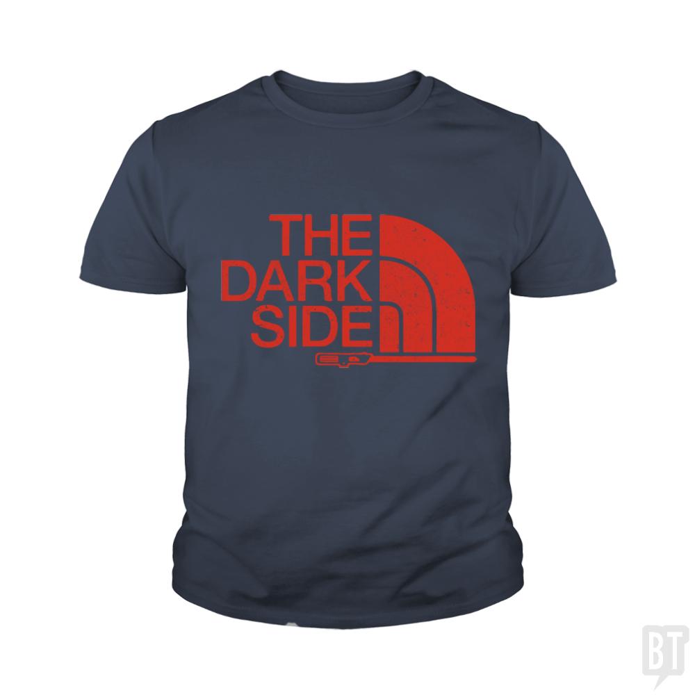 The Dark Side Kids Shirt - BustedTees.com