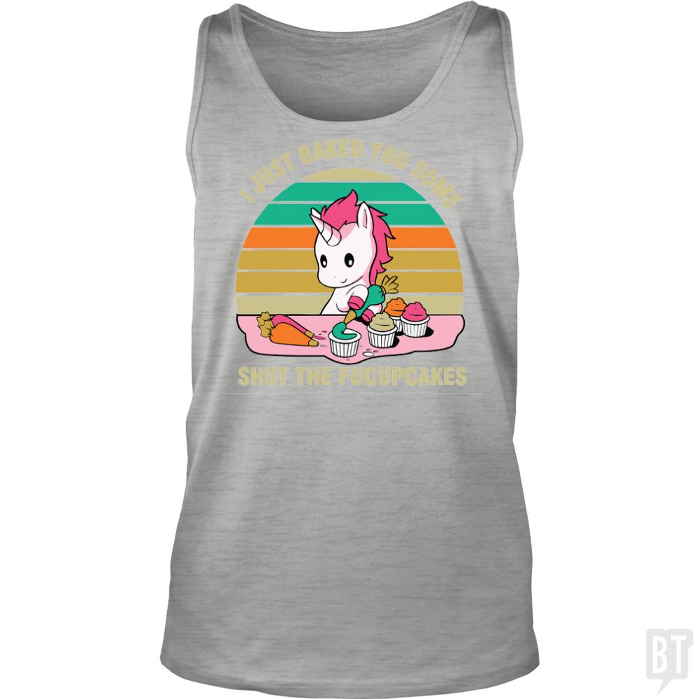 Baking Unicorn Tank Tops - BustedTees.com